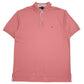 Mens Pink Tommy Hilfiger  Short Sleeve Polo Shirt