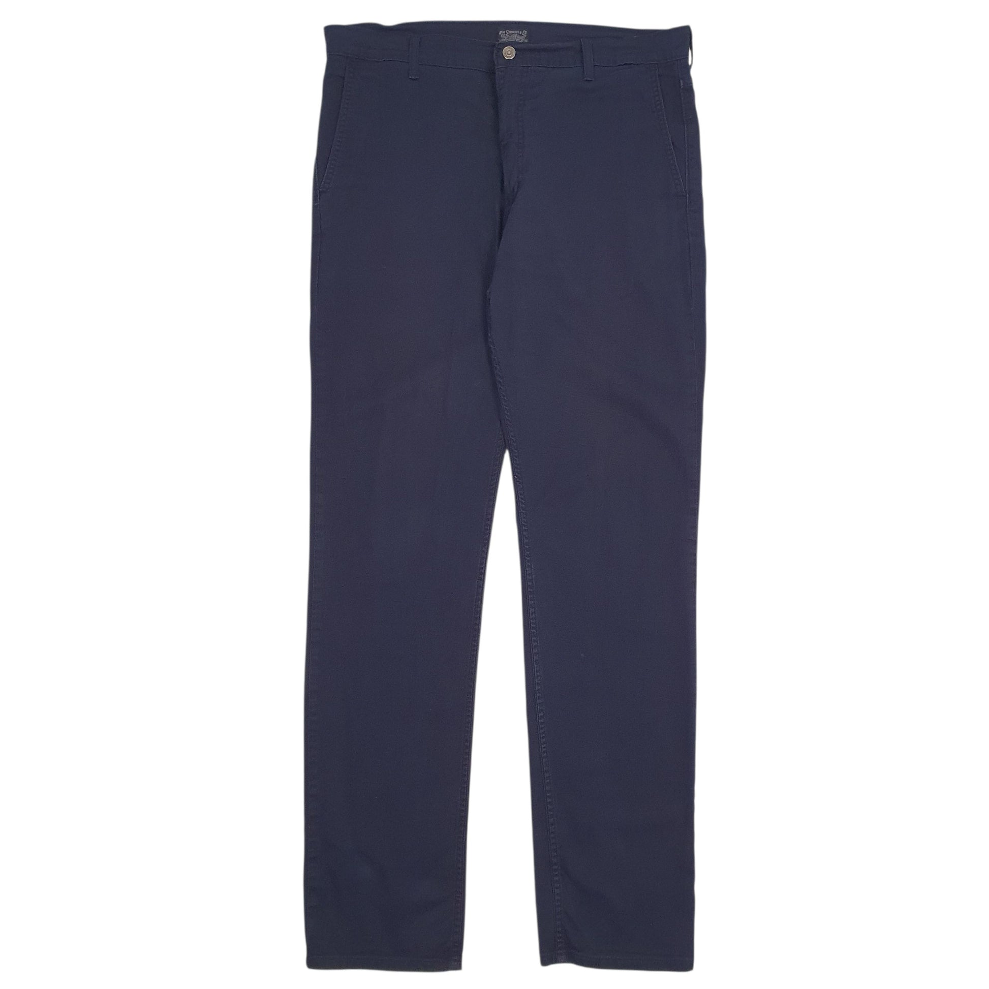 Mens Navy Levis  Crewneck Trousers