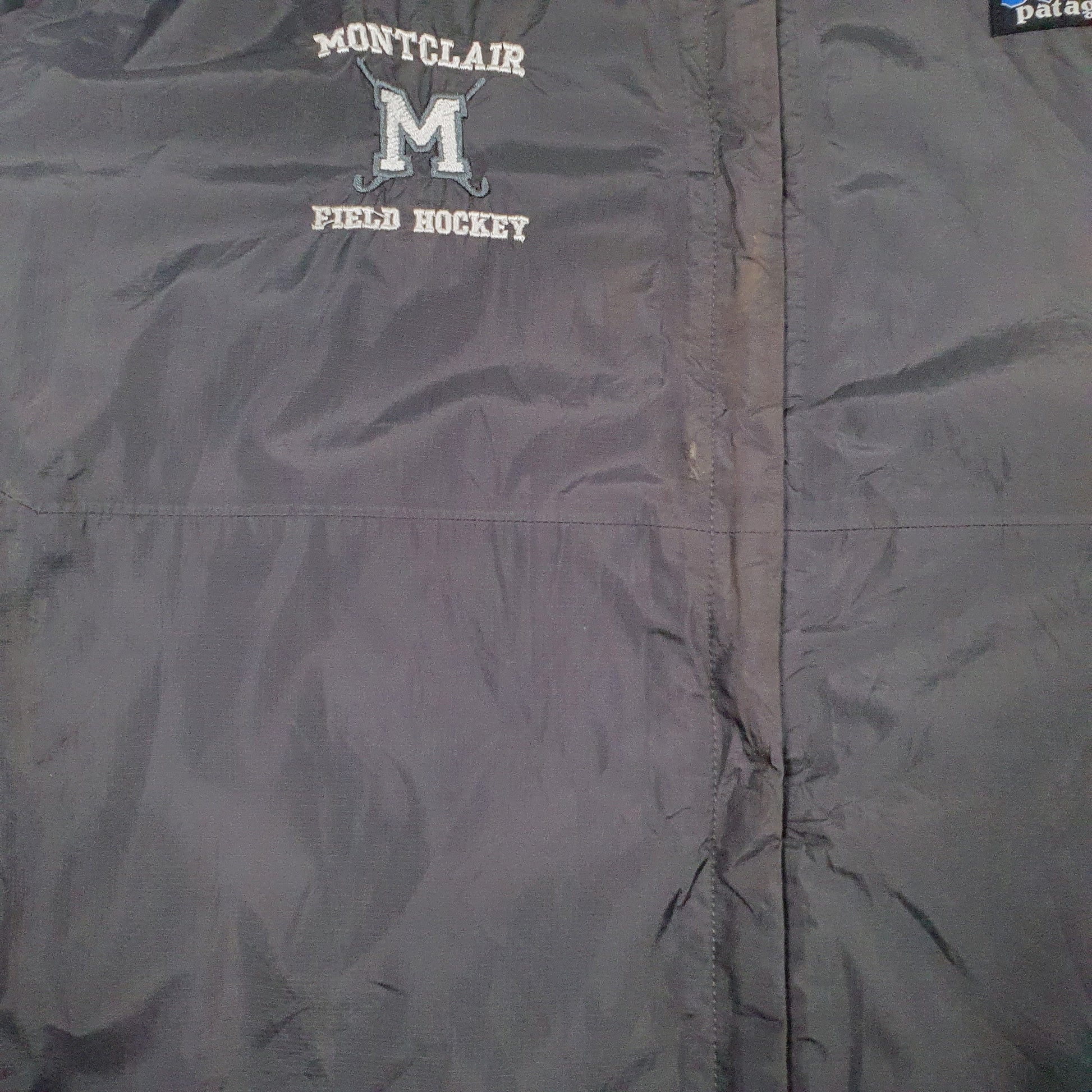 Mens Grey Patagonia Torrent Shell Montclair Field Hockey Hoodie Coat