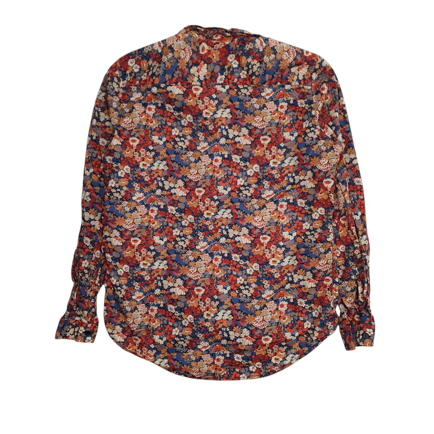 Womens Orange James Meade  Cardigan Shirt