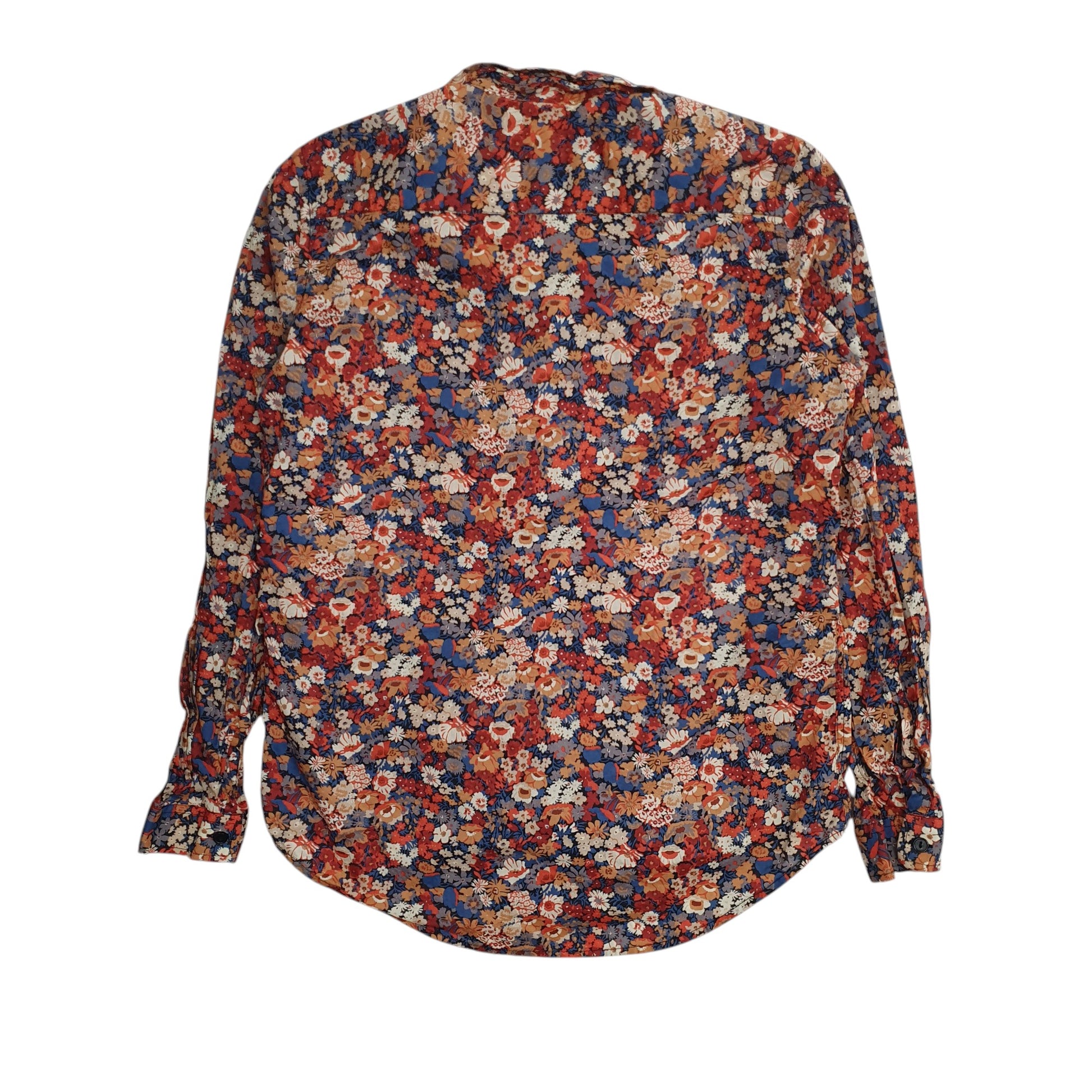 Womens Orange James Meade  Cardigan Shirt