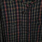 Mens Black Woolrich Thick Flannel  Shirt