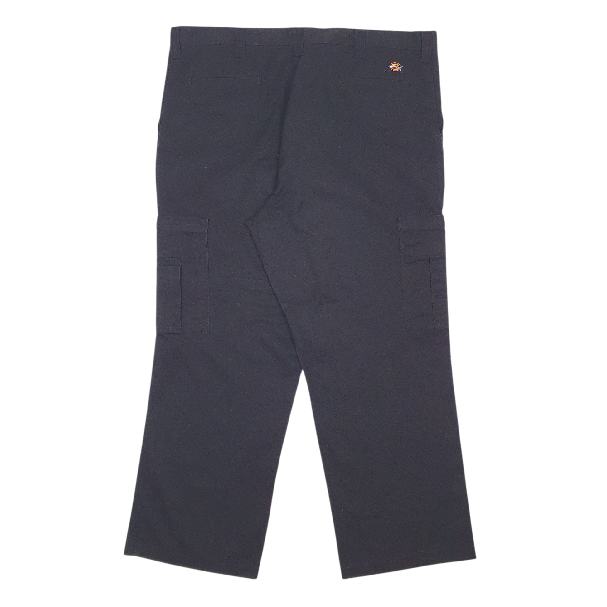 Mens Black Dickies   Trousers