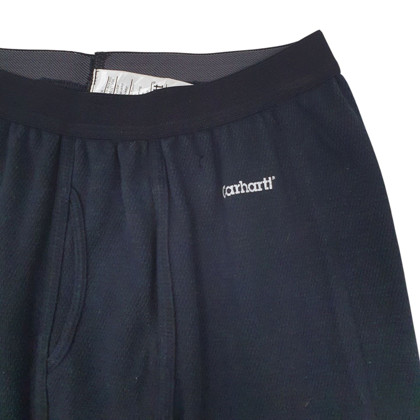 Mens Black Carhartt Thermal K229 BLK  Trousers