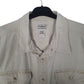 Mens Cream L.L.Bean Sunwashed Canvas  Shirt