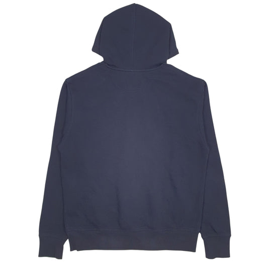 Mens Navy Champion Spellout Hoodie Jumper