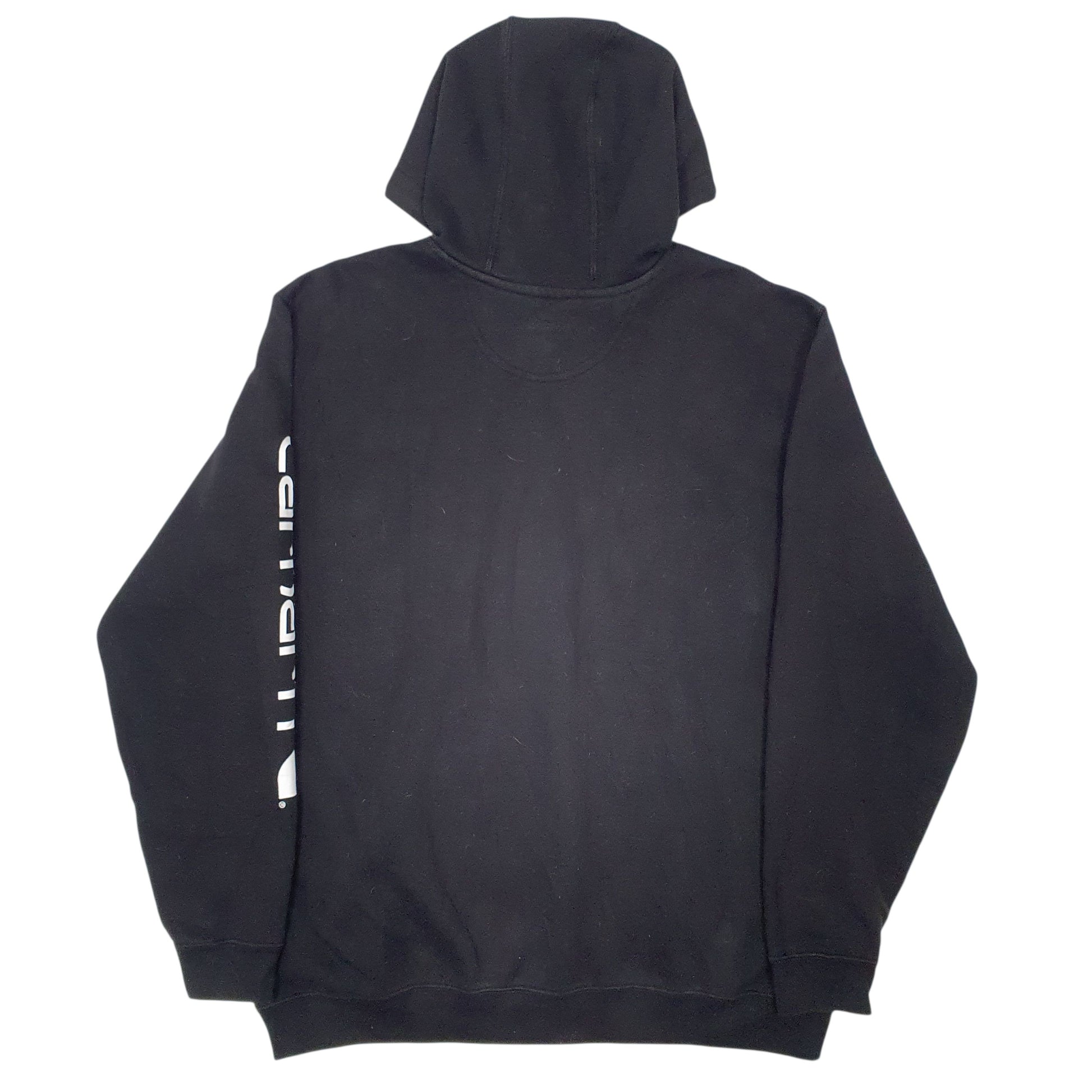 Mens Black Carhartt Original Fit Hoodie Jumper