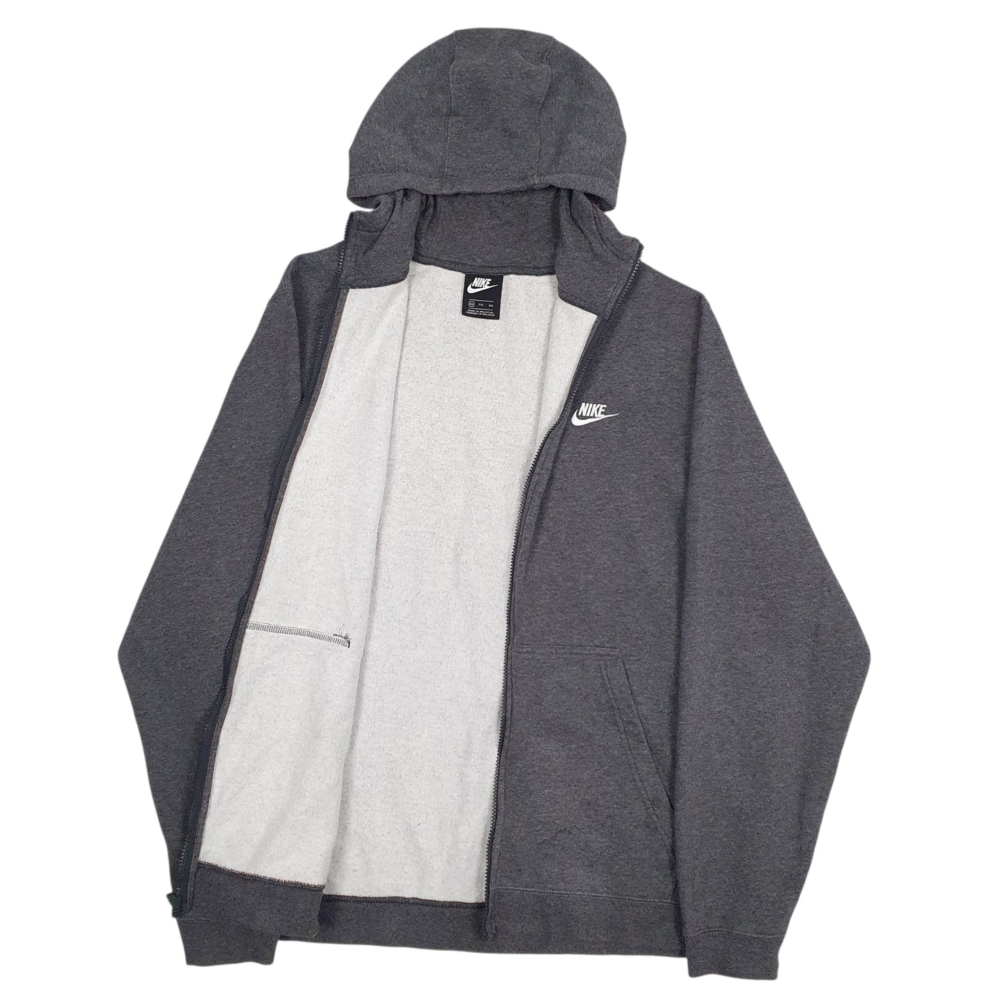 Mens Grey Nike  Full Zip Jumper