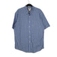 Mens Blue L.L.Bean  Short Sleeve Shirt