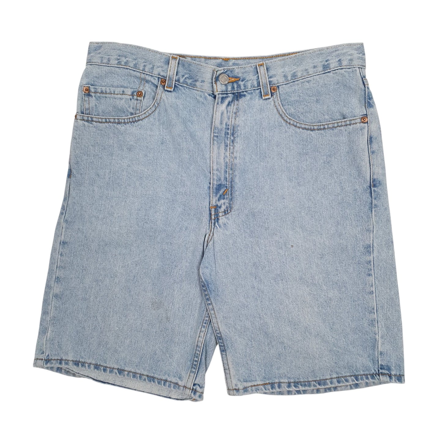 Mens Blue Levis 550 Vintage 90s Denim Shorts