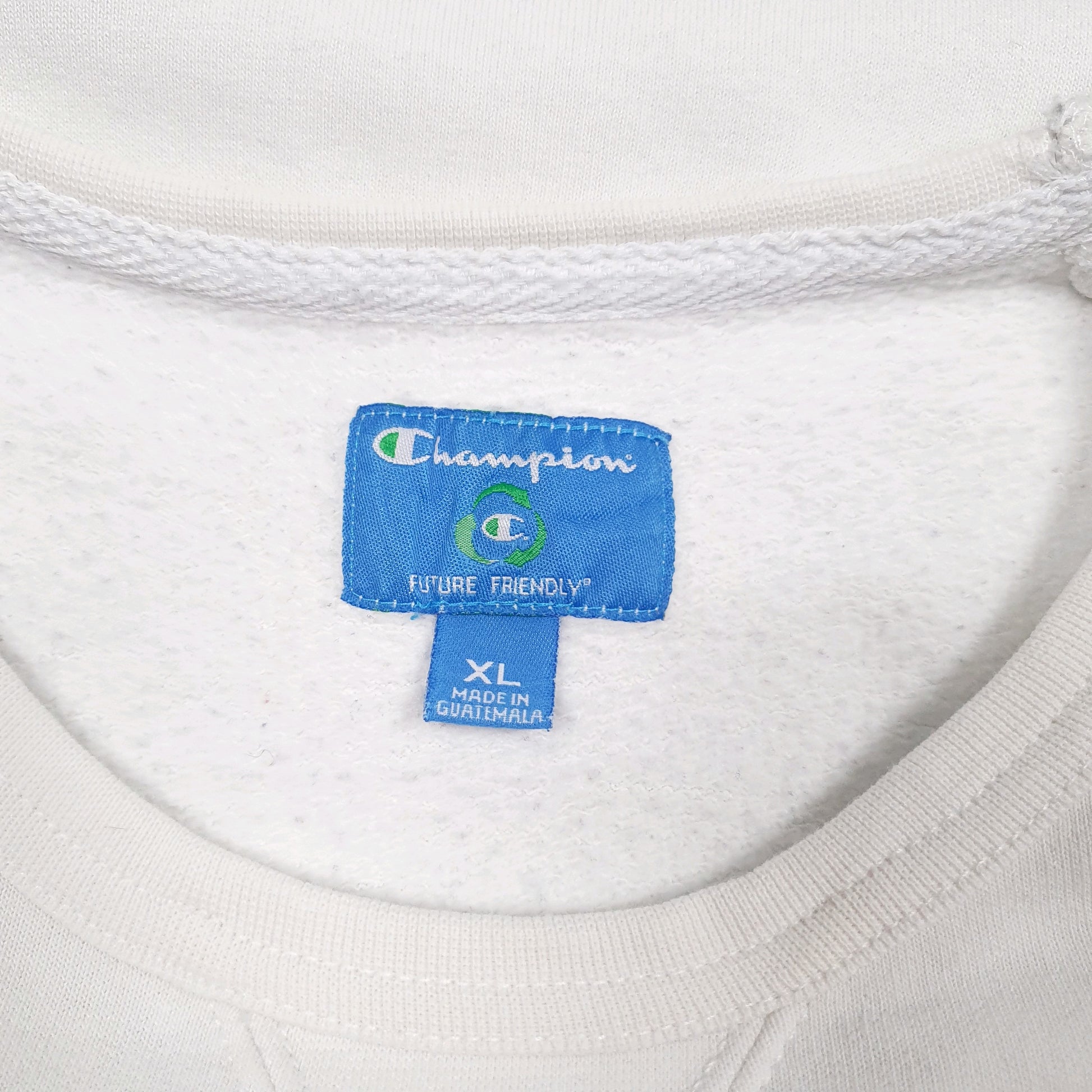 Womens White Champion Wake Forest University Crewneck Jumper