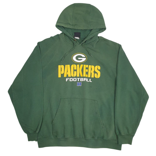 Mens Green NFL Green Bay Packers Hoodie Jumper
