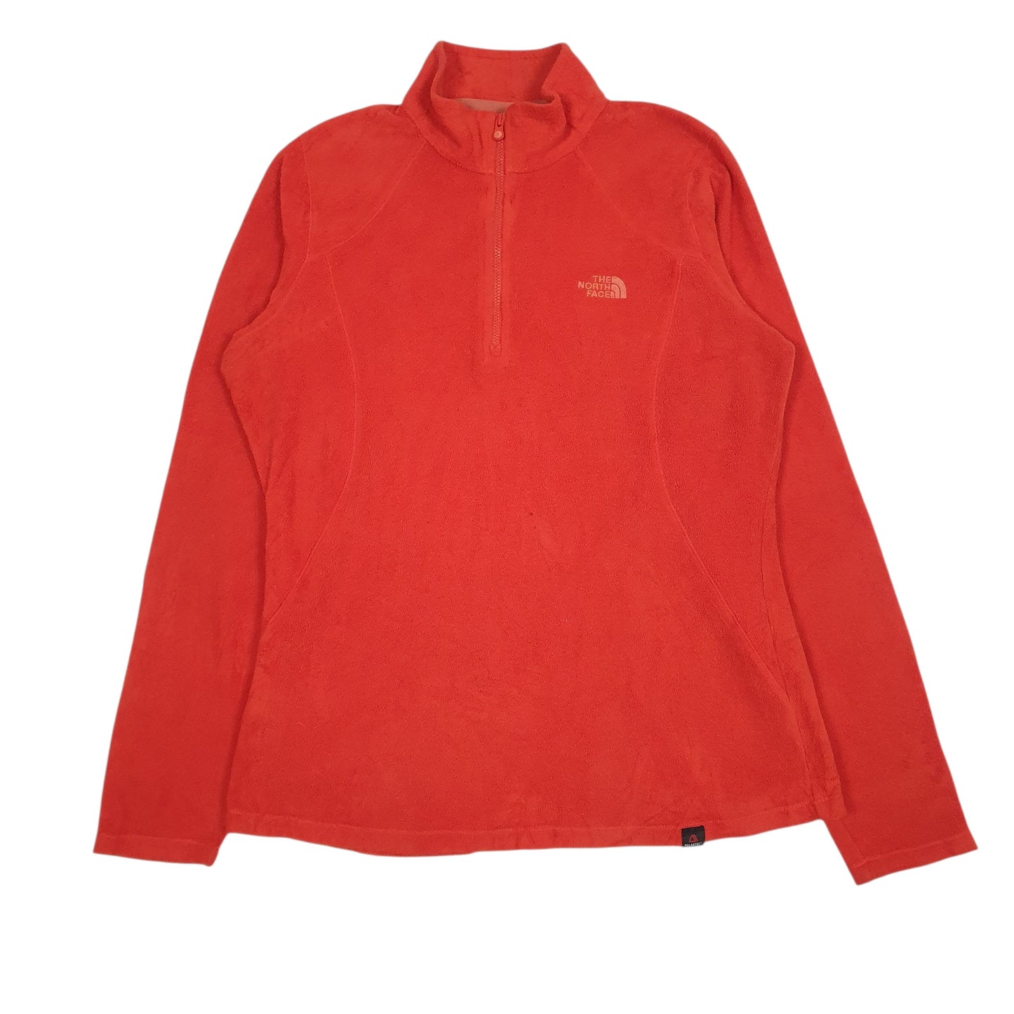 Womens Orange The North Face  Quarter Zip Jumper