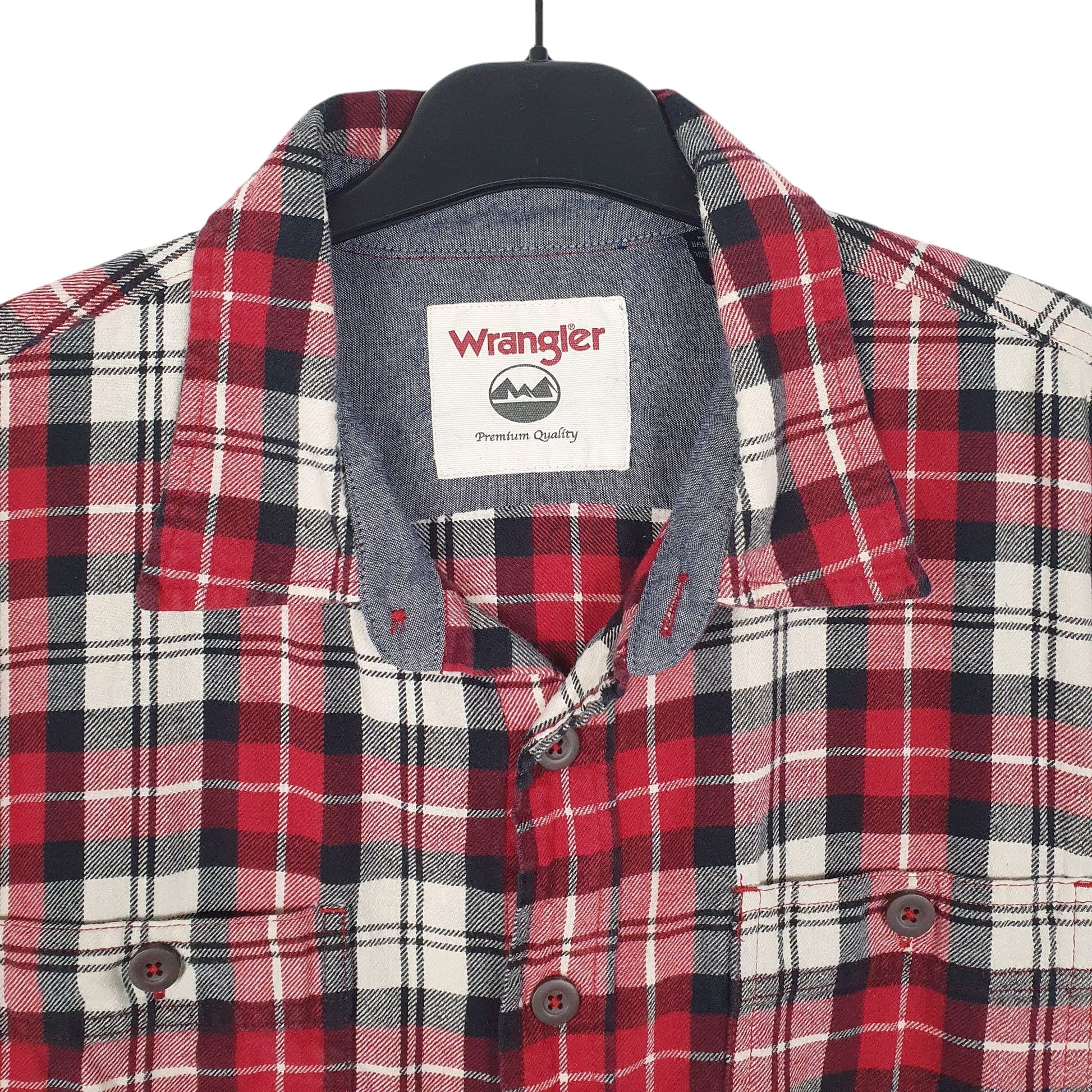 Mens Red Wrangler   Shirt