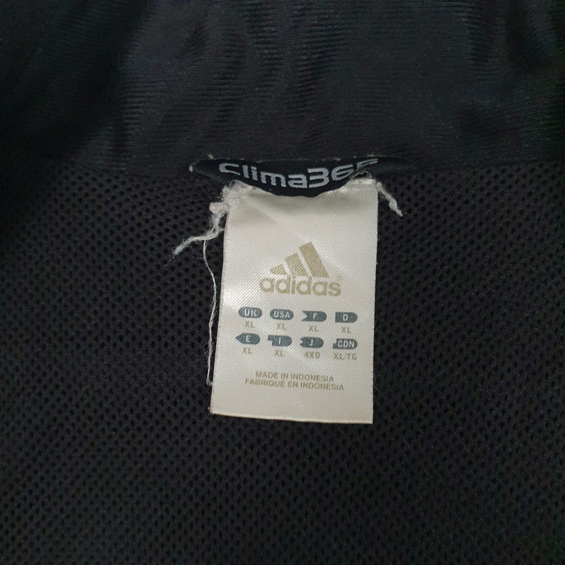 Mens Black Adidas Clima365 Hoodie Coat
