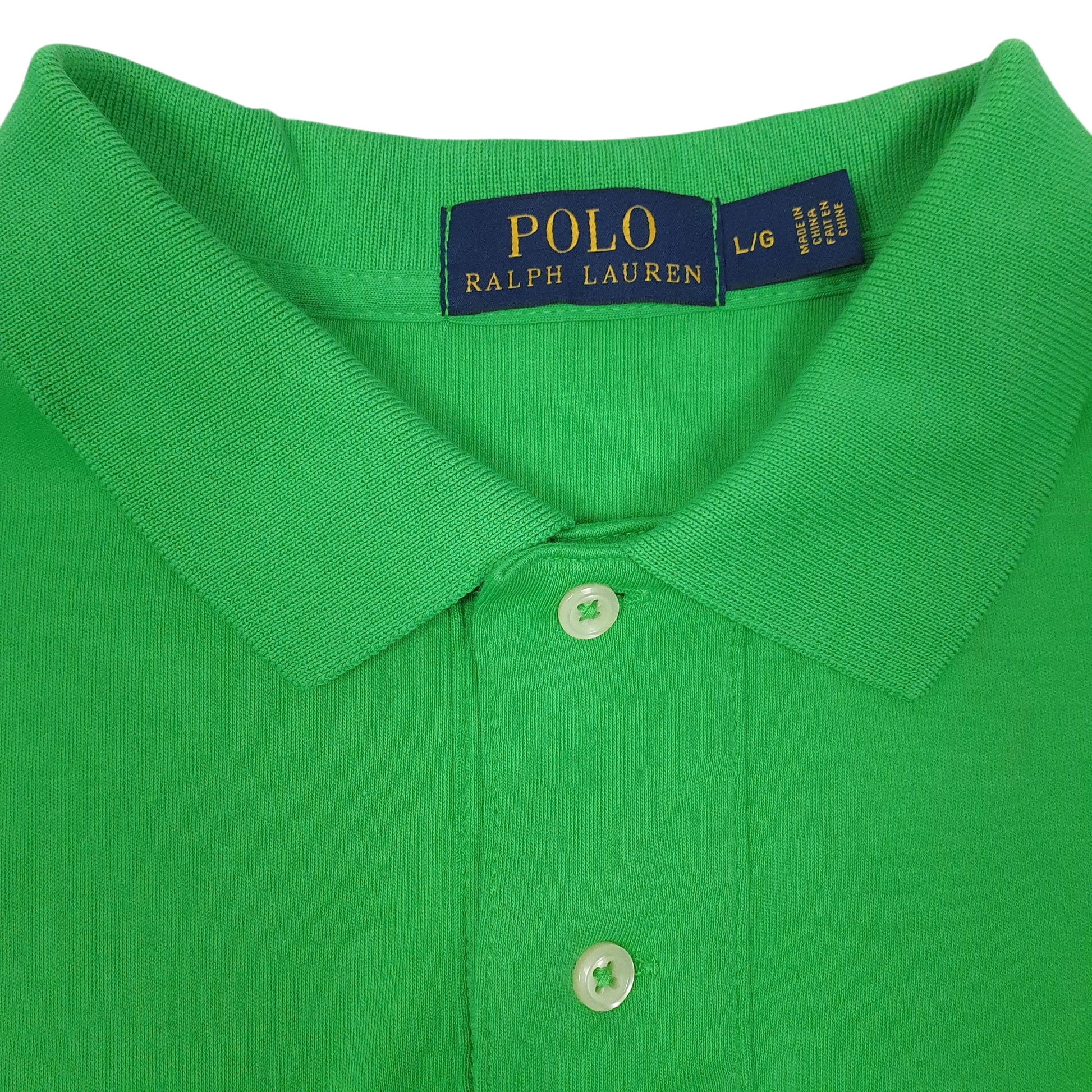 Mens Green Polo Ralph Lauren   Polo Shirt