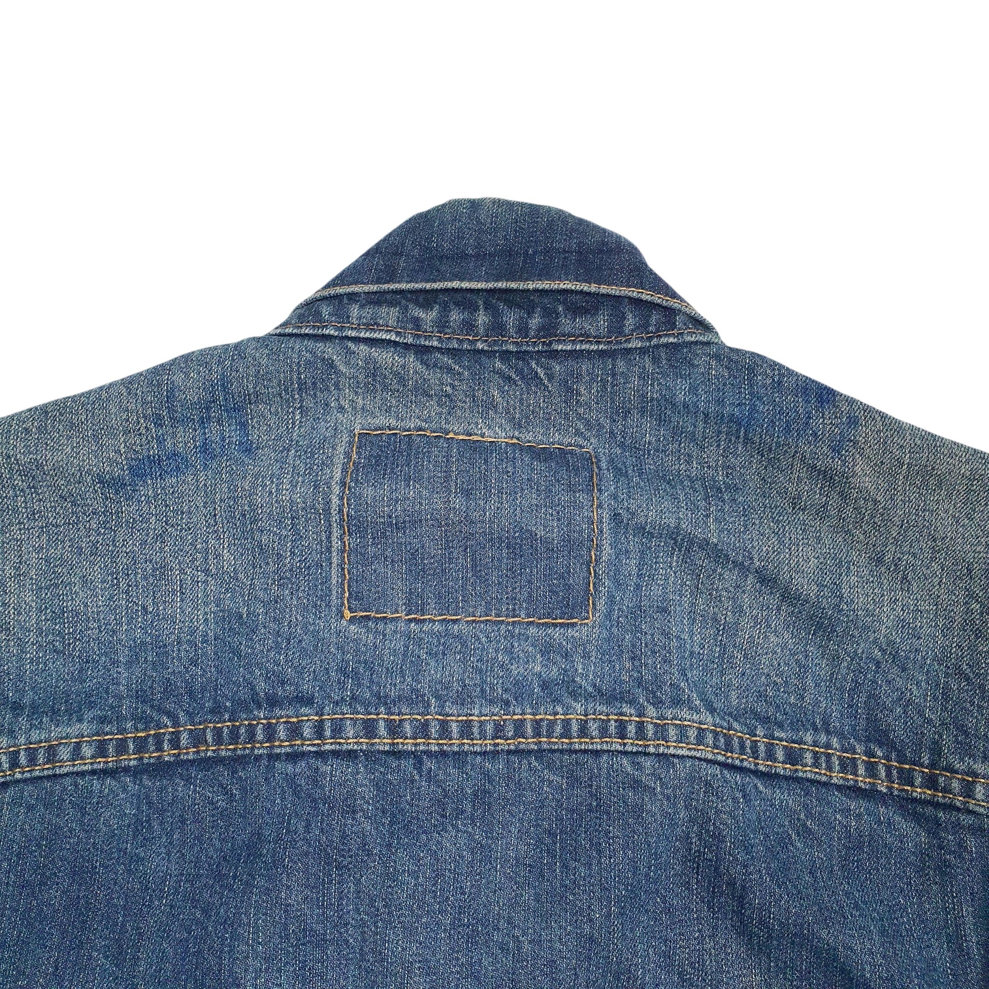 Mens Blue Levis Type 3 Trucker  Coat
