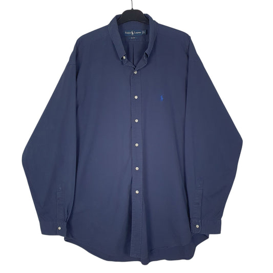 Mens Navy Ralph Lauren  Long Sleeve Shirt
