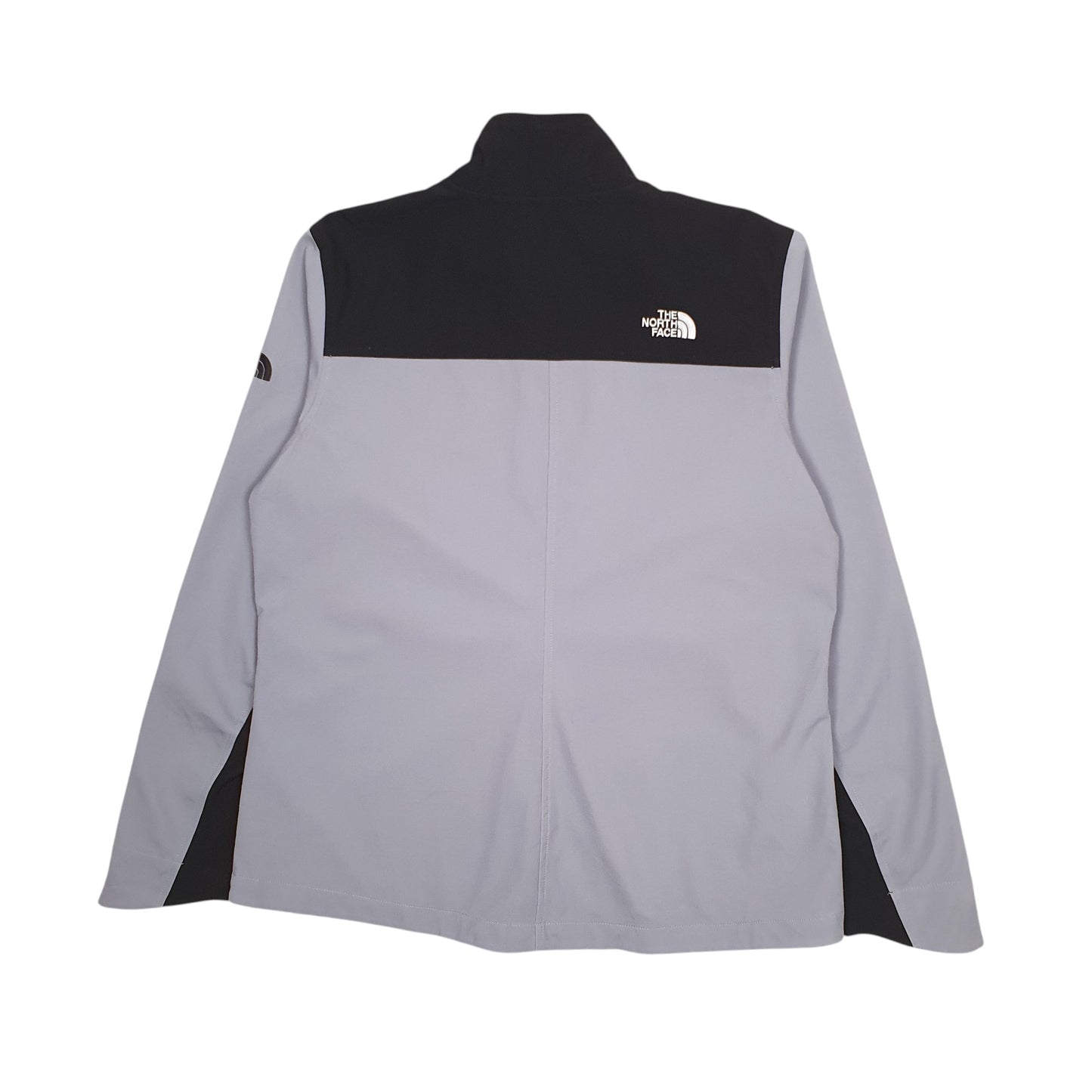 Womens Grey The North Face Wimdbreaker Hoodie Coat