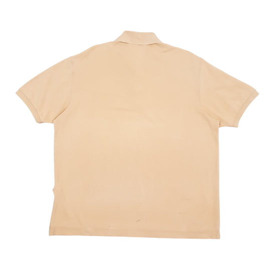 Mens Orange Burberry   Polo Shirt