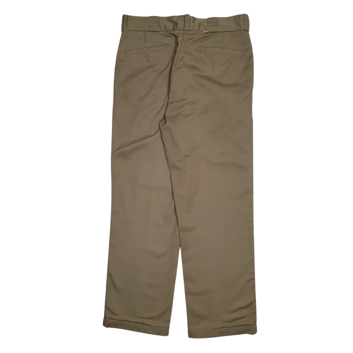 Mens Beige Dickies Vintage 90s Made In USA  Trousers