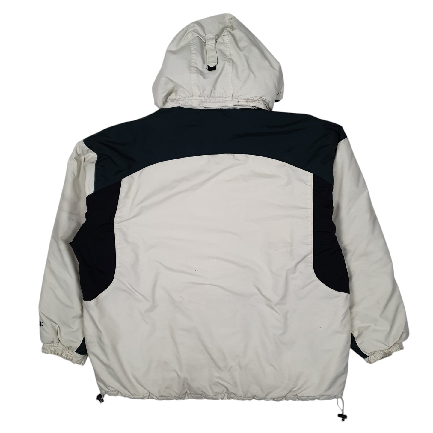Mens White Champion Padded  Coat