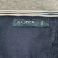 Mens Navy Nautica  Quarter Zip Jumper