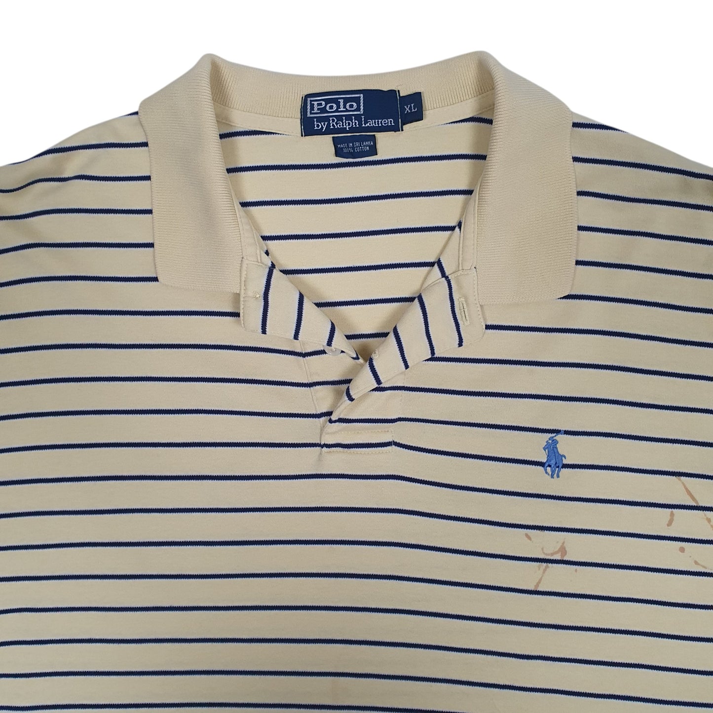 Mens Yellow Polo Ralph Lauren   Polo Shirt