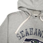 Mens Grey NFL Seattle Seahawks Hoodie Jumper