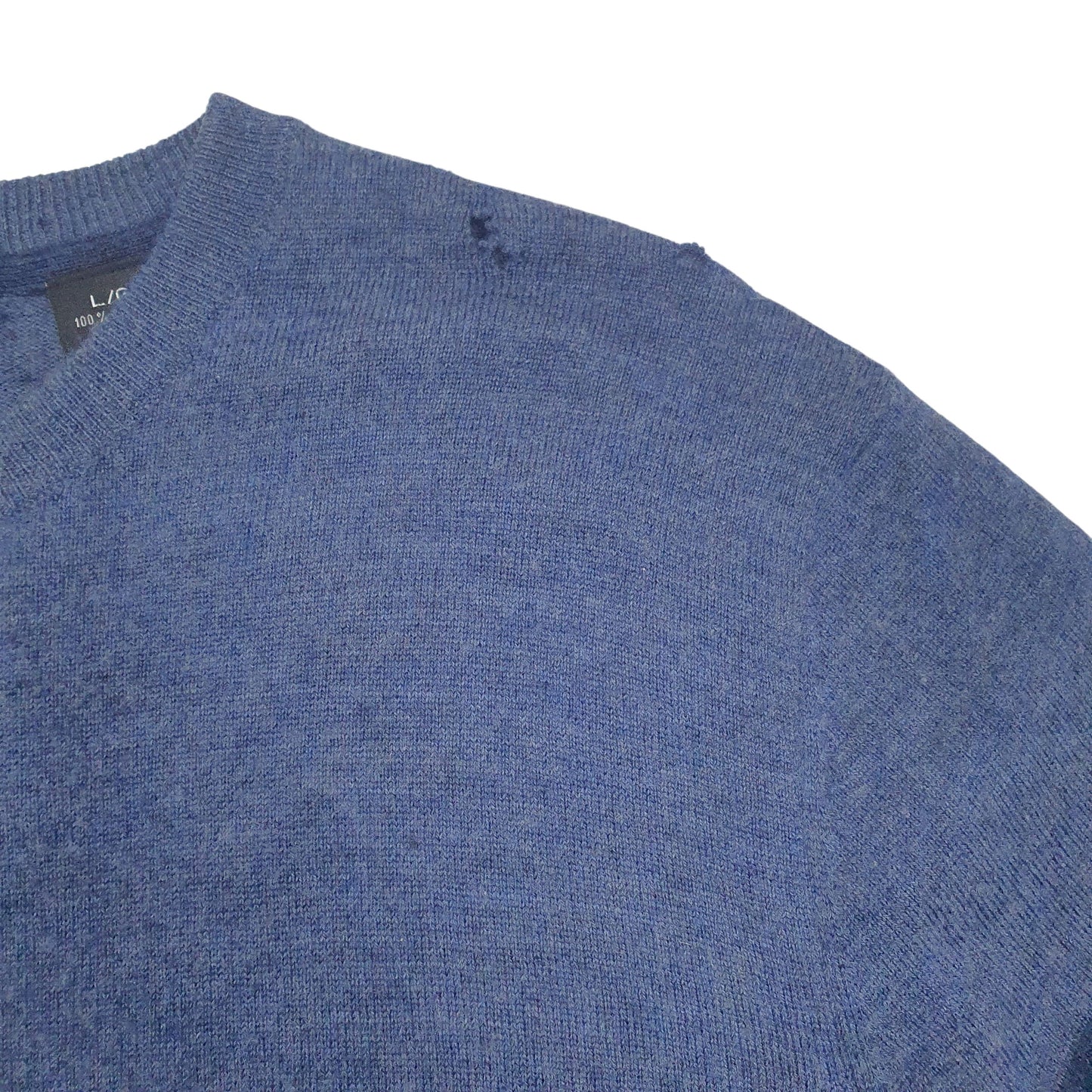 Mens Blue Calvin Klein  Crewneck Jumper