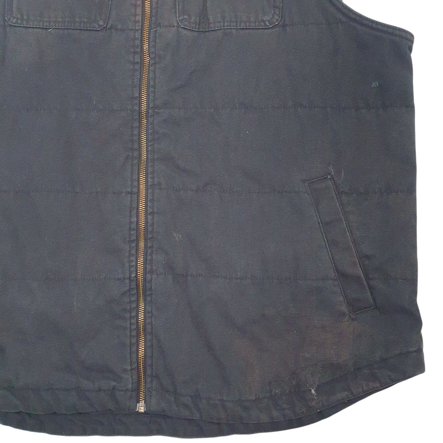 Mens Black Wrangler Workwear  Coat