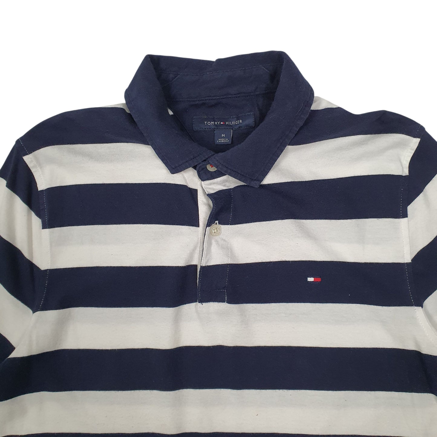 Mens Navy Tommy Hilfiger   Polo Shirt