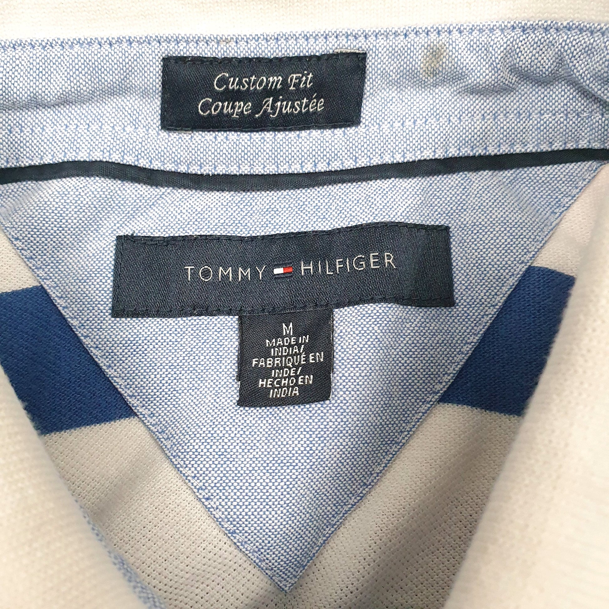 Mens White Tommy Hilfiger   Polo Shirt