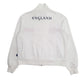 Womens White Adidas England FC World Cup 2006 Germany Full Zip Jumper