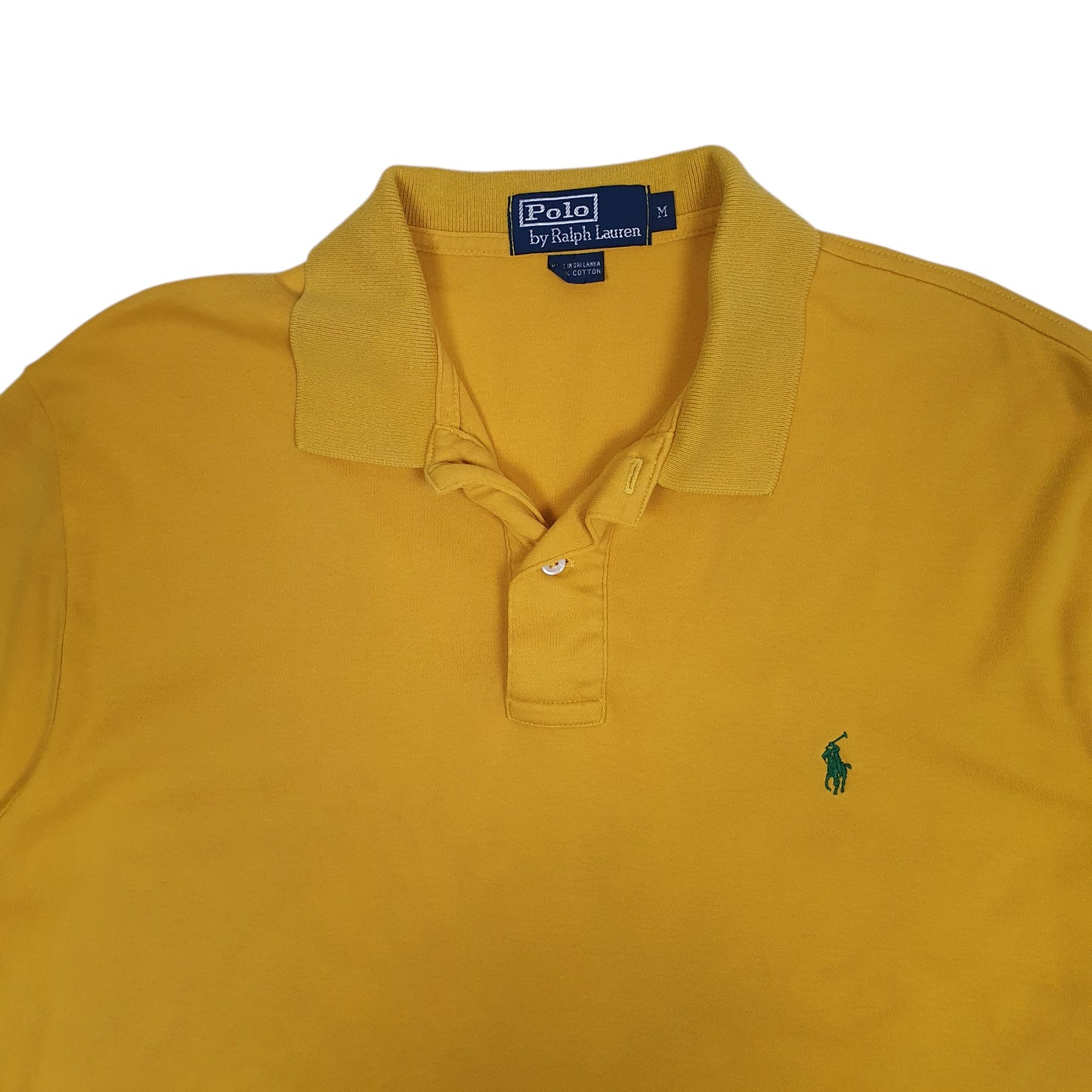 Mens Yellow Polo Ralph Lauren   Polo Shirt