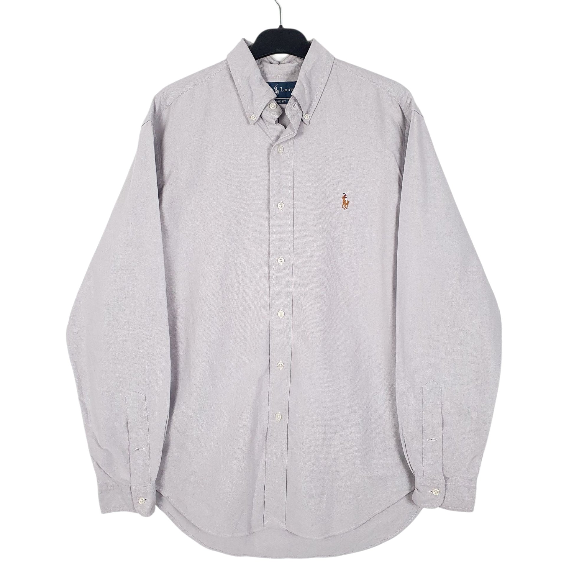 Mens Grey Ralph Lauren  Long Sleeve Shirt