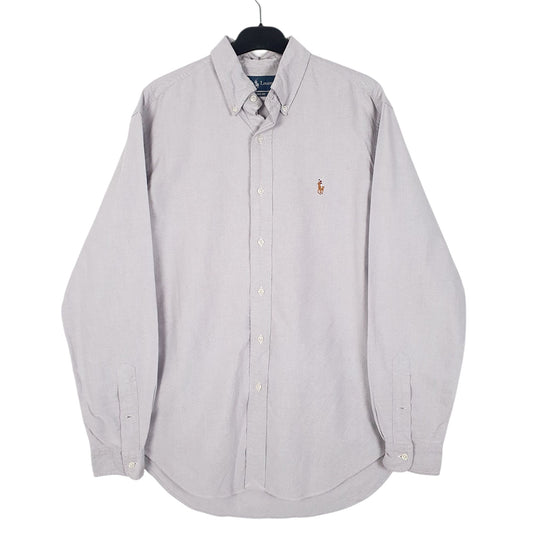 Mens Grey Ralph Lauren  Long Sleeve Shirt