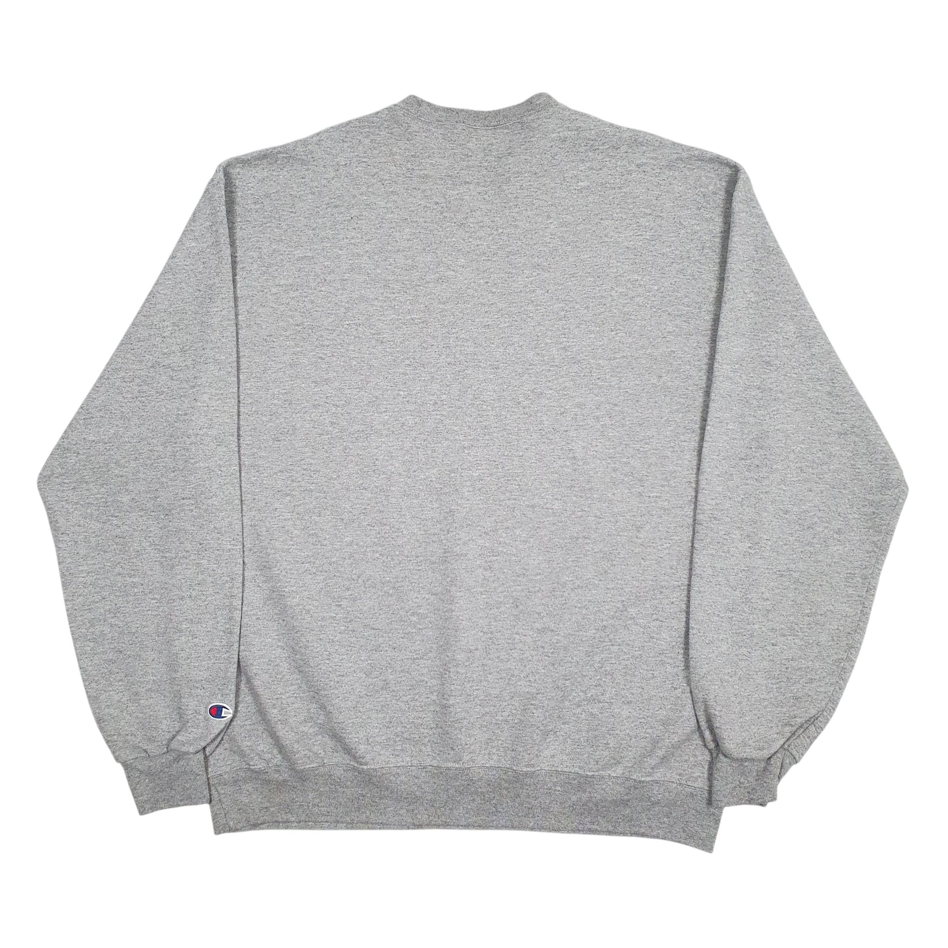Mens Grey Champion  Crewneck Jumper