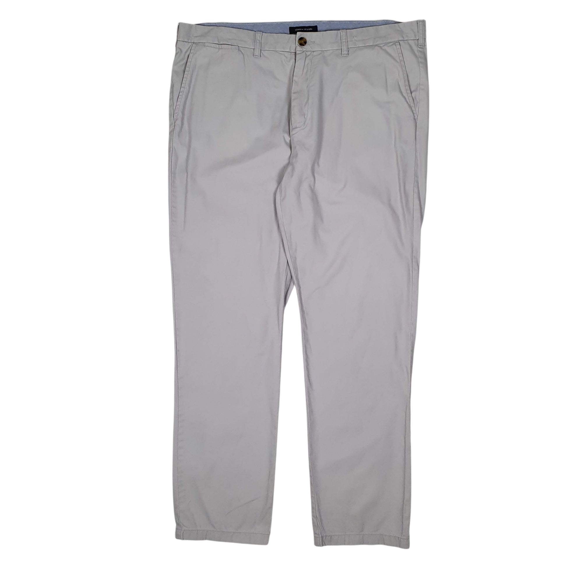 Mens Grey Tommy Hilfiger  Chino Trousers