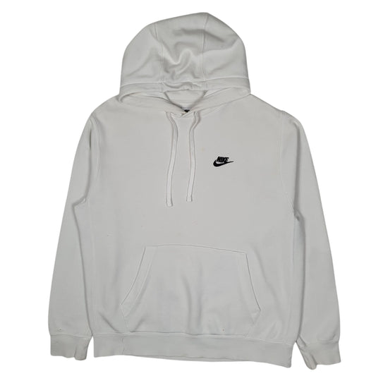 Mens White Nike  Hoodie Jumper