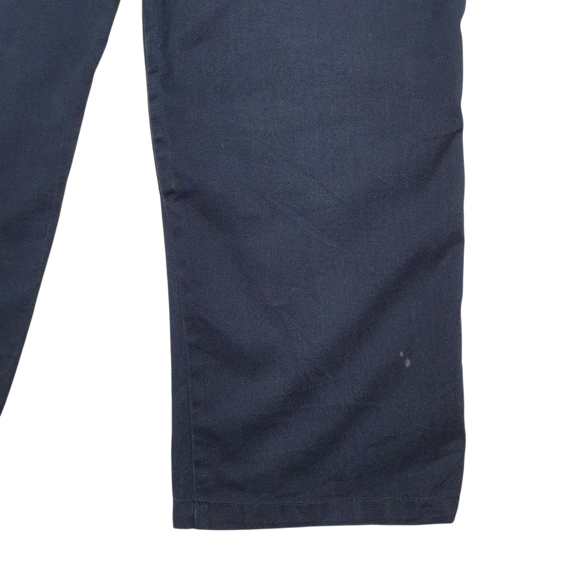 Mens Navy Dickies Workwear  Trousers