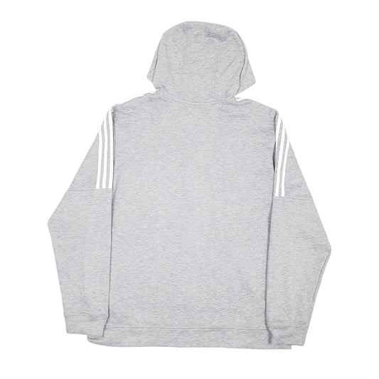 Mens Grey Adidas  Full Zip Jumper