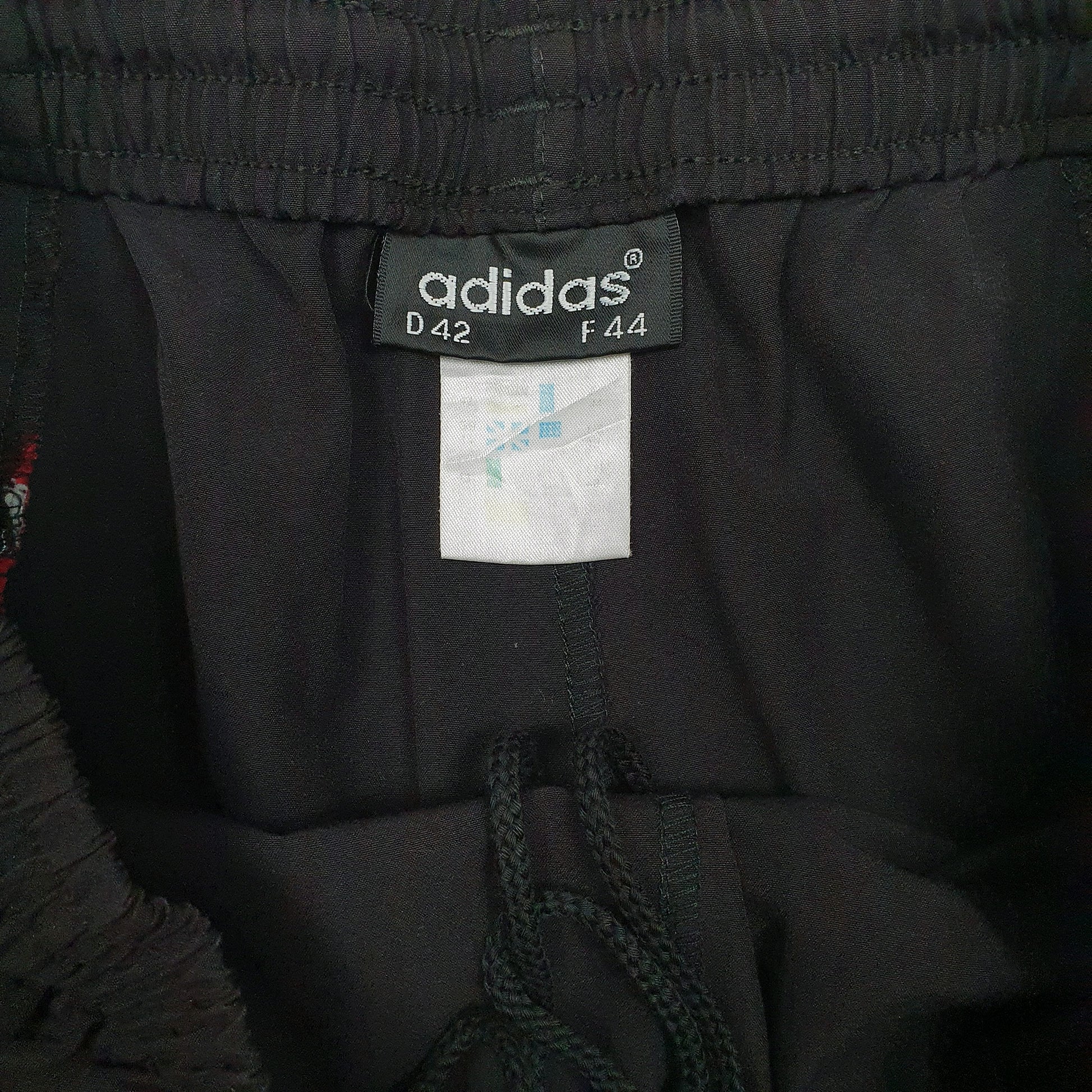 Womens Black Adidas Vintage 90s  Shorts