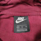 Womens Burgundy Nike Montana Grizzles Hoodie Jumper