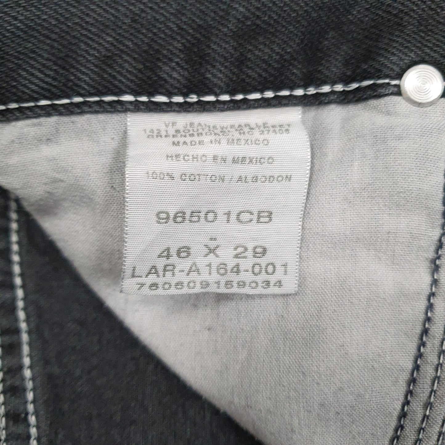 Mens Black Wrangler   Jeans