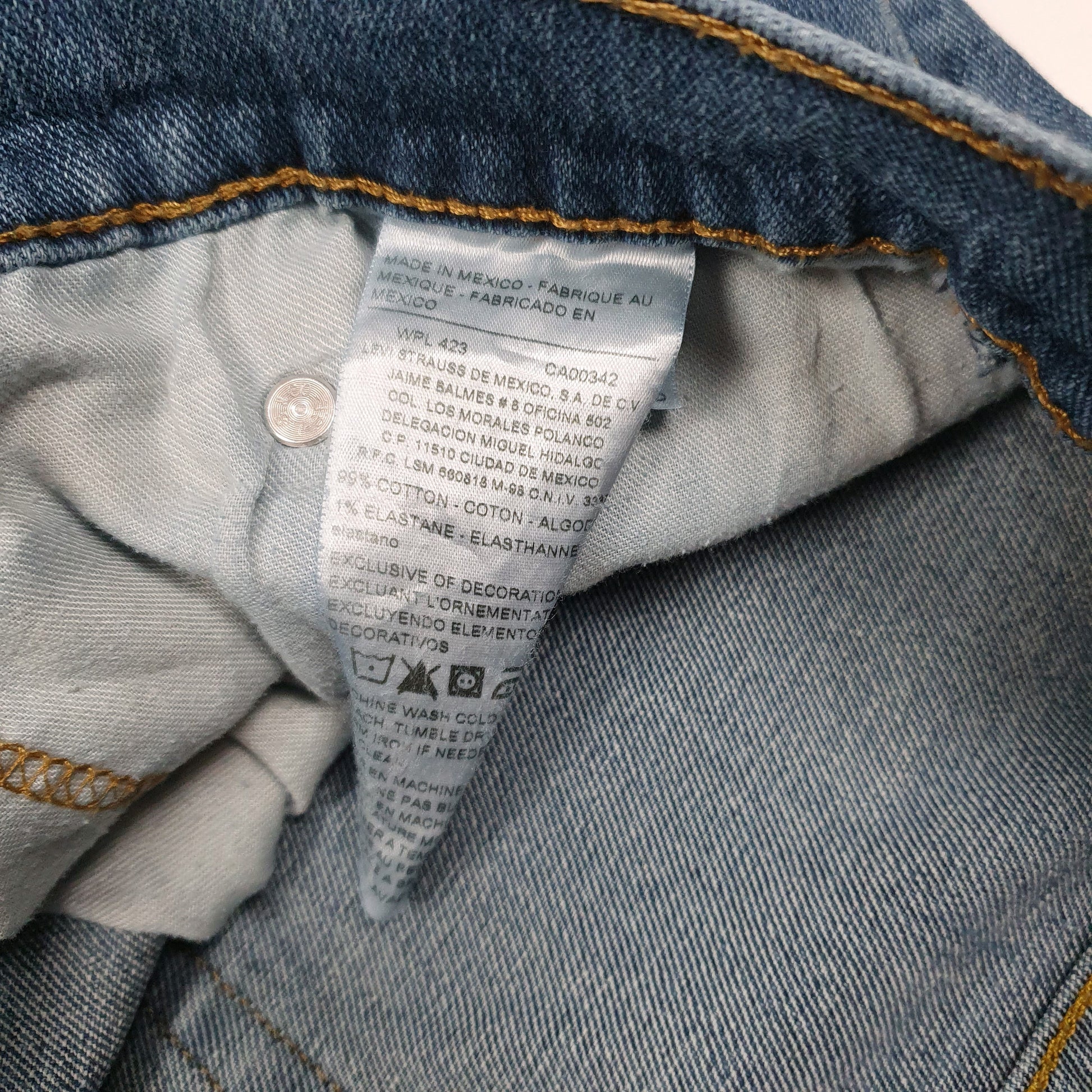 Mens Blue Levis   Jeans