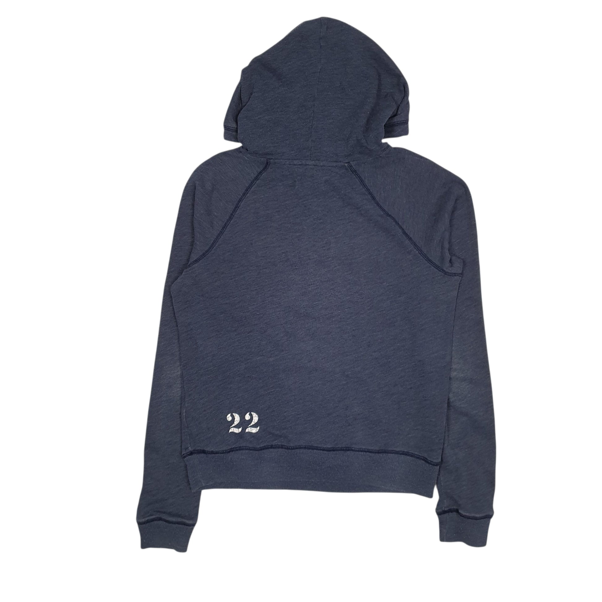 Womens Navy Hollister  Hoodie Jumper
