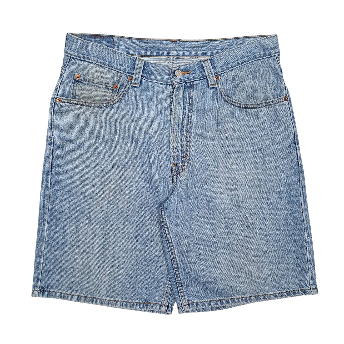 Mens Blue Levis 550 Denim Shorts