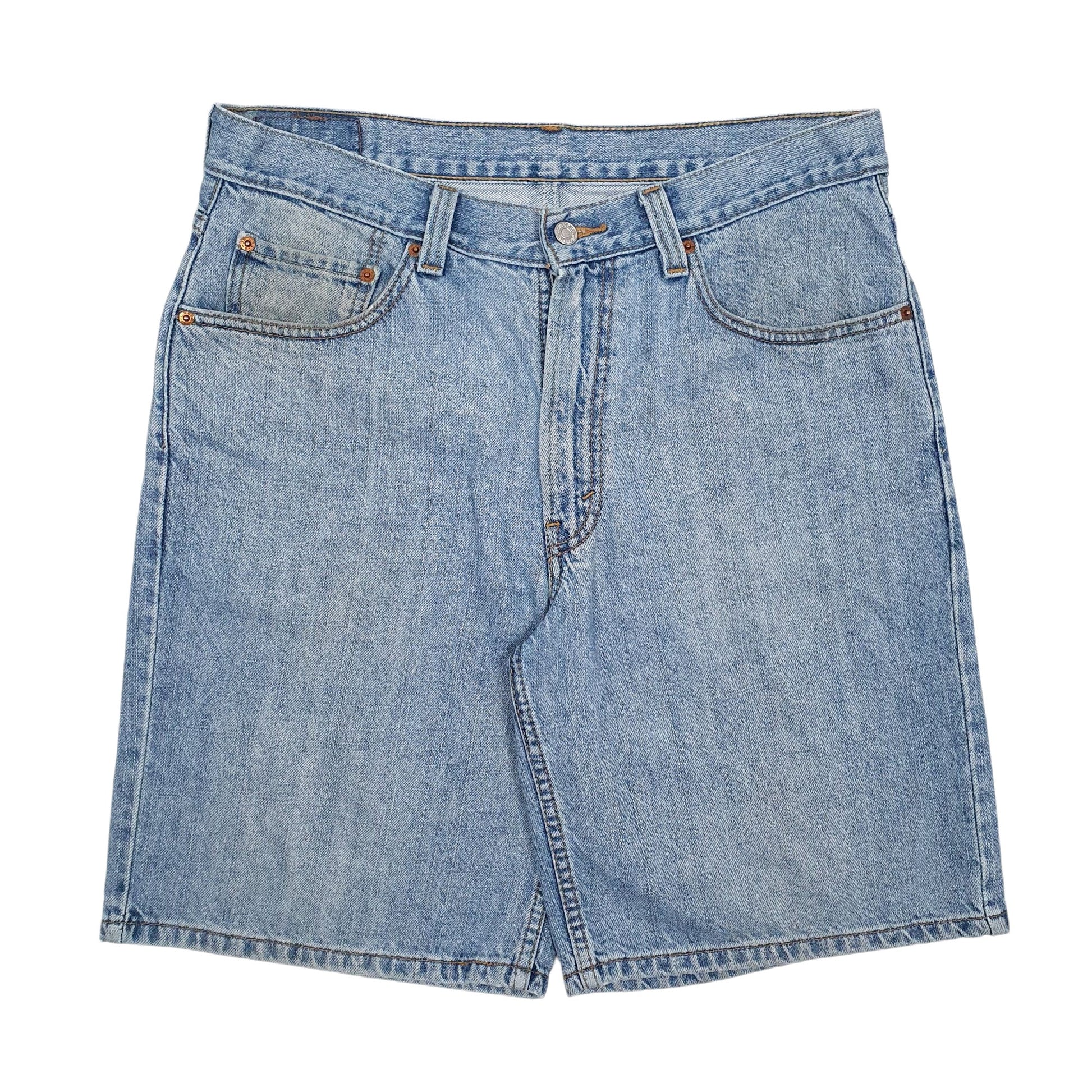 Mens Blue Levis 550 Denim Shorts