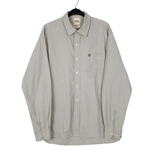 Mens Green Timberland  Long Sleeve Shirt